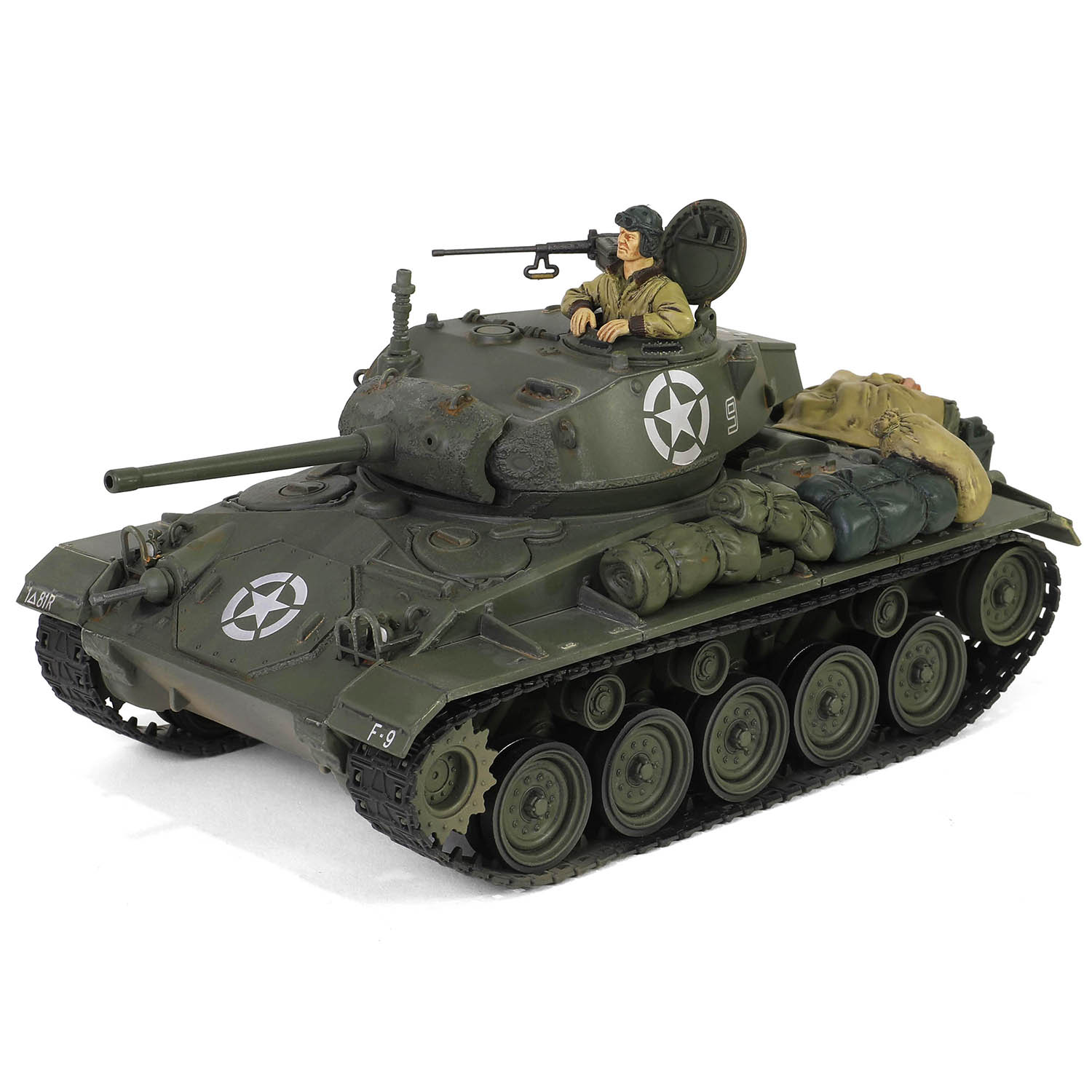 U.S. M24 Chaffee medium tank