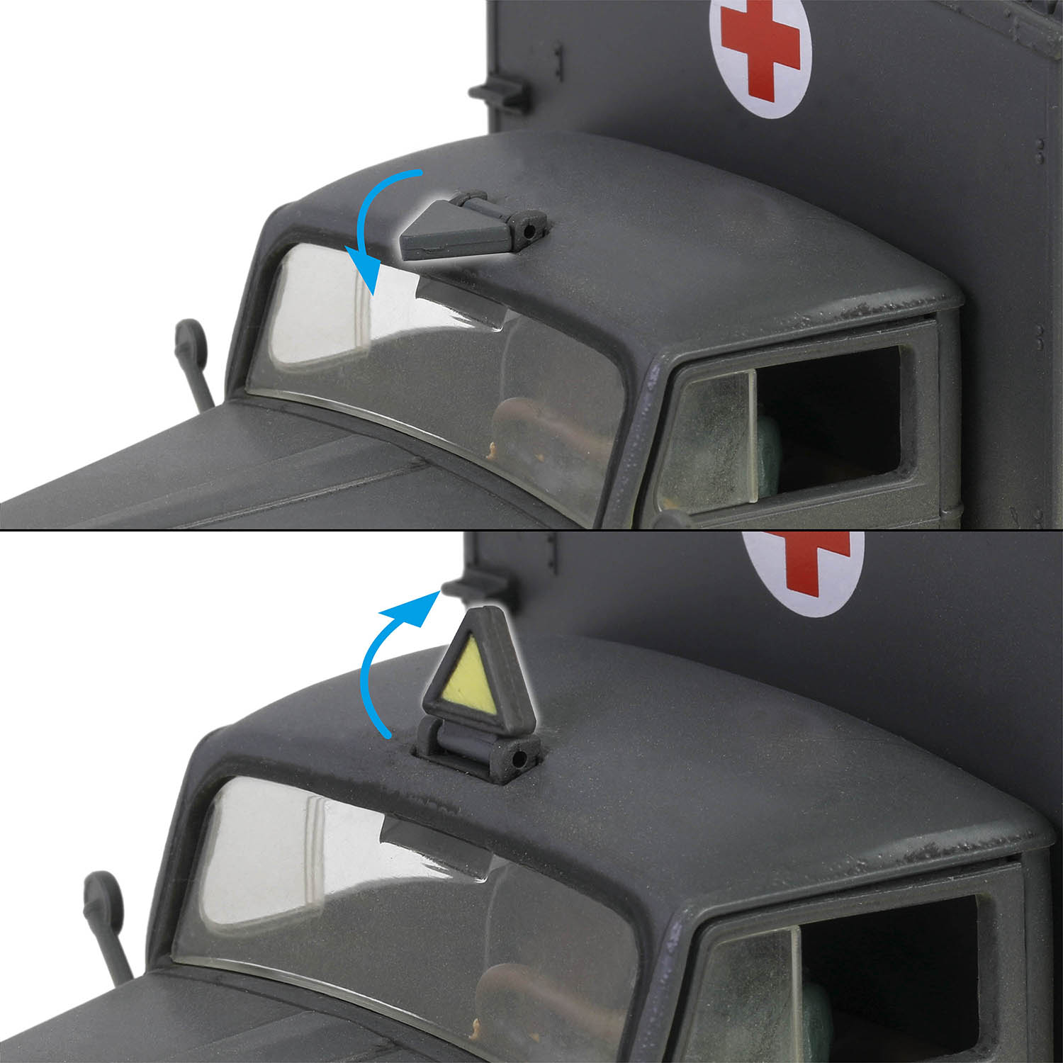 Opel Blitz 3,6 6700 A-Type, Kfz.305 (Cargo truck)  WWII German ambulance truck