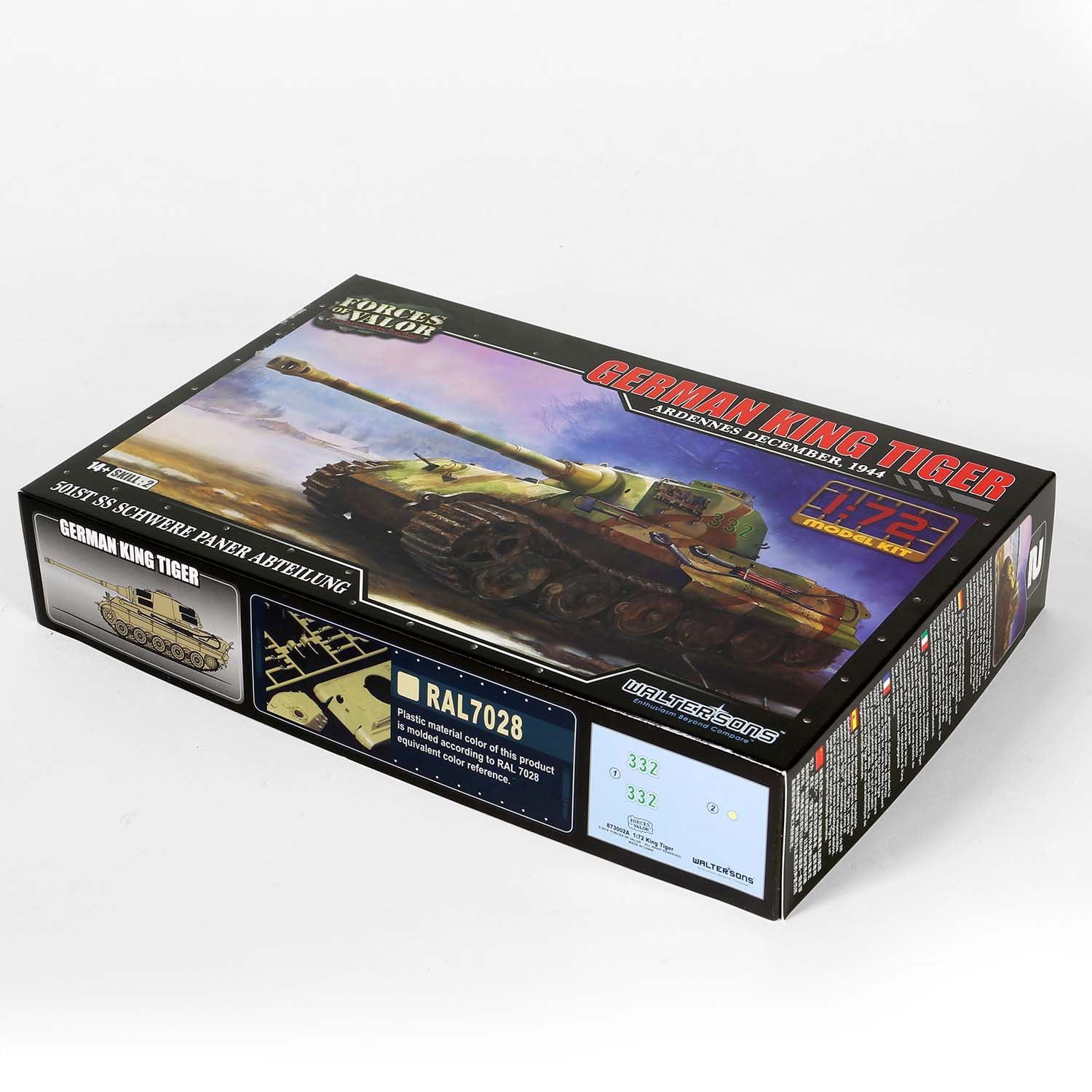 King Tiger tank (Henschel turret) Ardennes, December, 1944