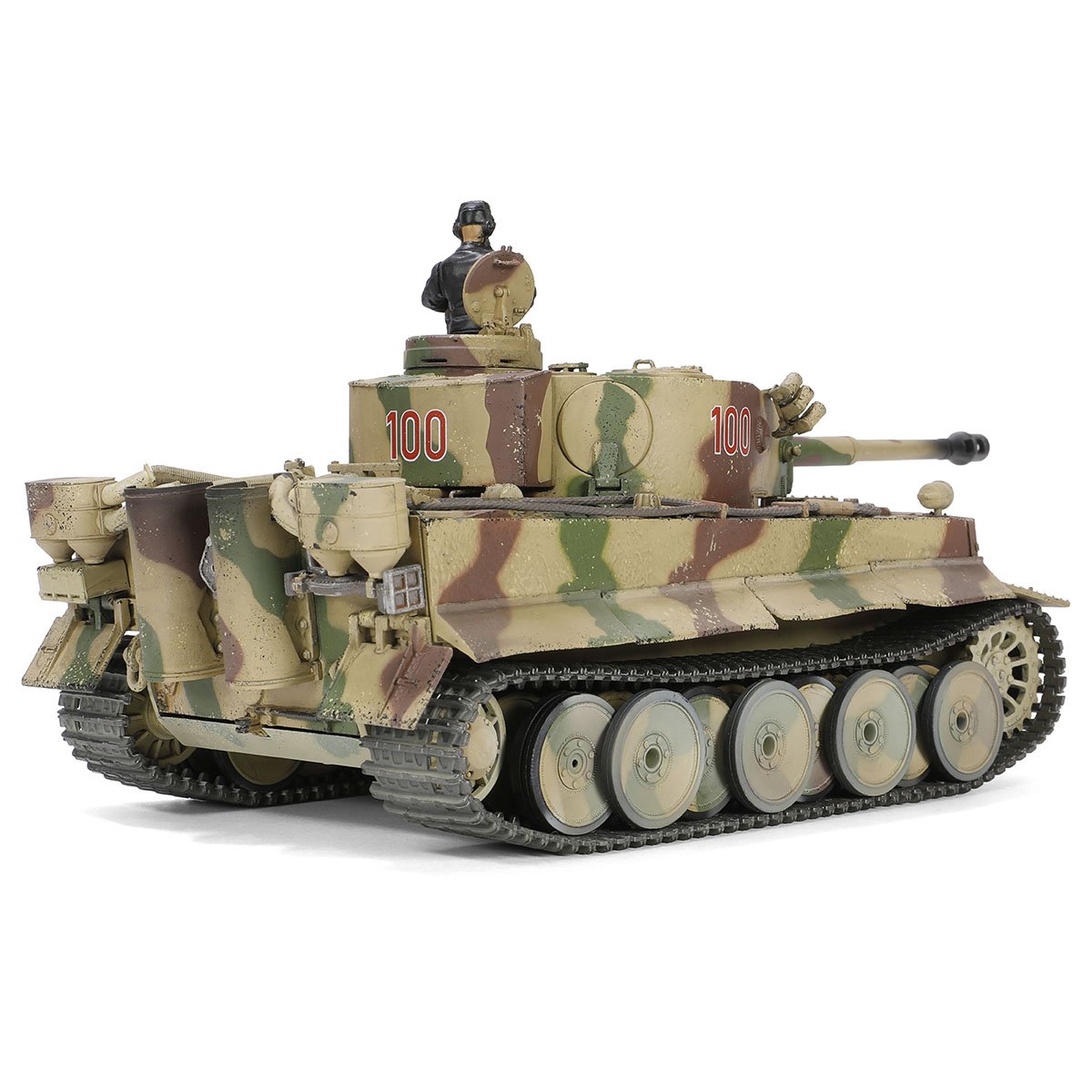 Sd.Kfz.181 PzKpfw VI Tiger Ausf. E heavy tank (Early production model) Schwere Panzerabteilung 505, No. 100, July 1943, Eastern front Kursk