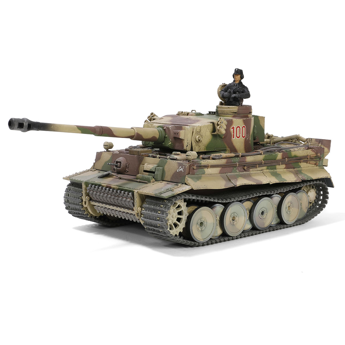 Sd.Kfz.181 PzKpfw VI Tiger Ausf. E heavy tank (Early production model) Schwere Panzerabteilung 505, No. 100, July 1943, Eastern front Kursk