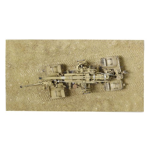 Krupp Flak 36 with Flak Rohr 18 gun barrel & sd. 202 tow vehicle Battle of EL Alamein, North Africa, June 194