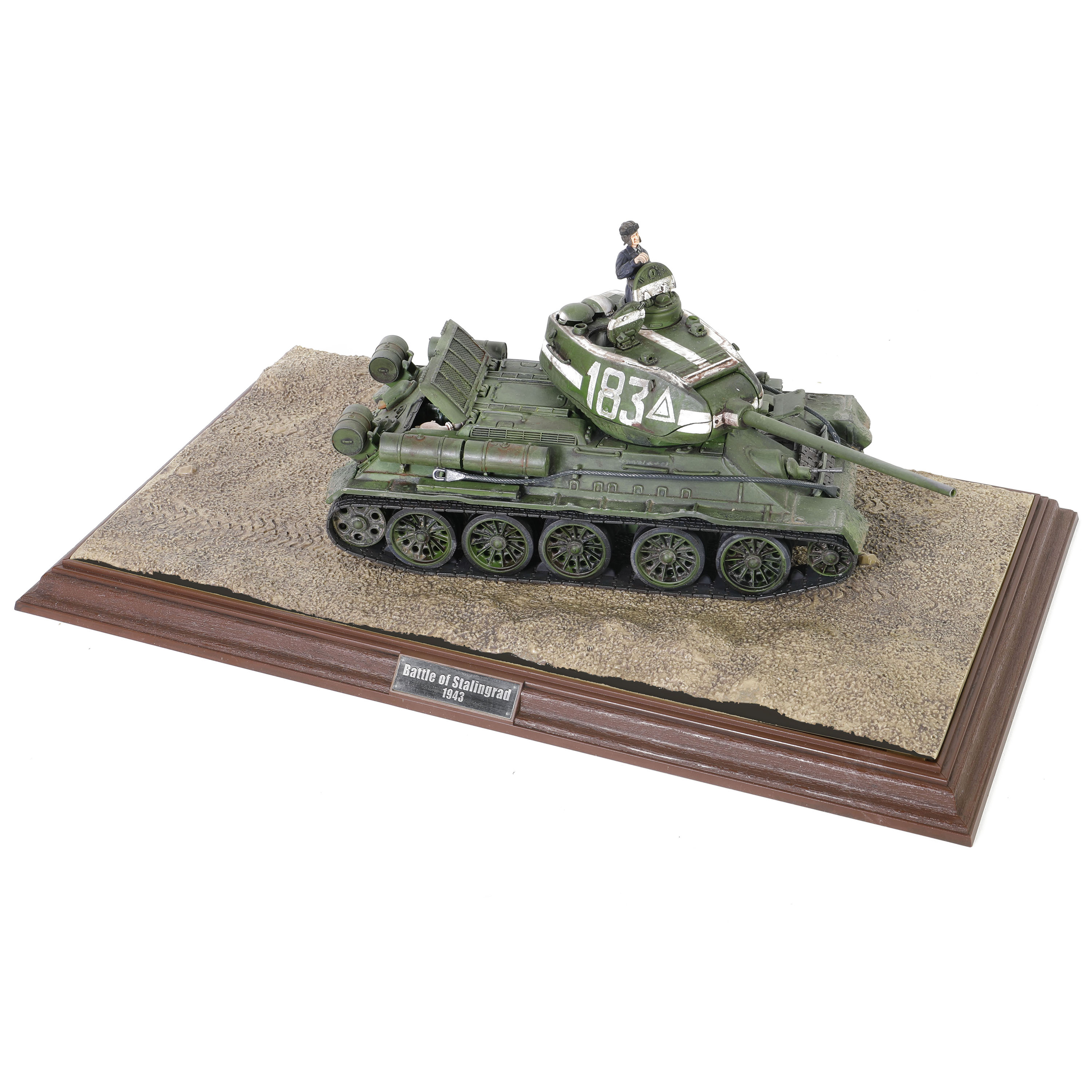 Display Base Frames (Medium Size) - MAHOGANY + 3 metal nameplates