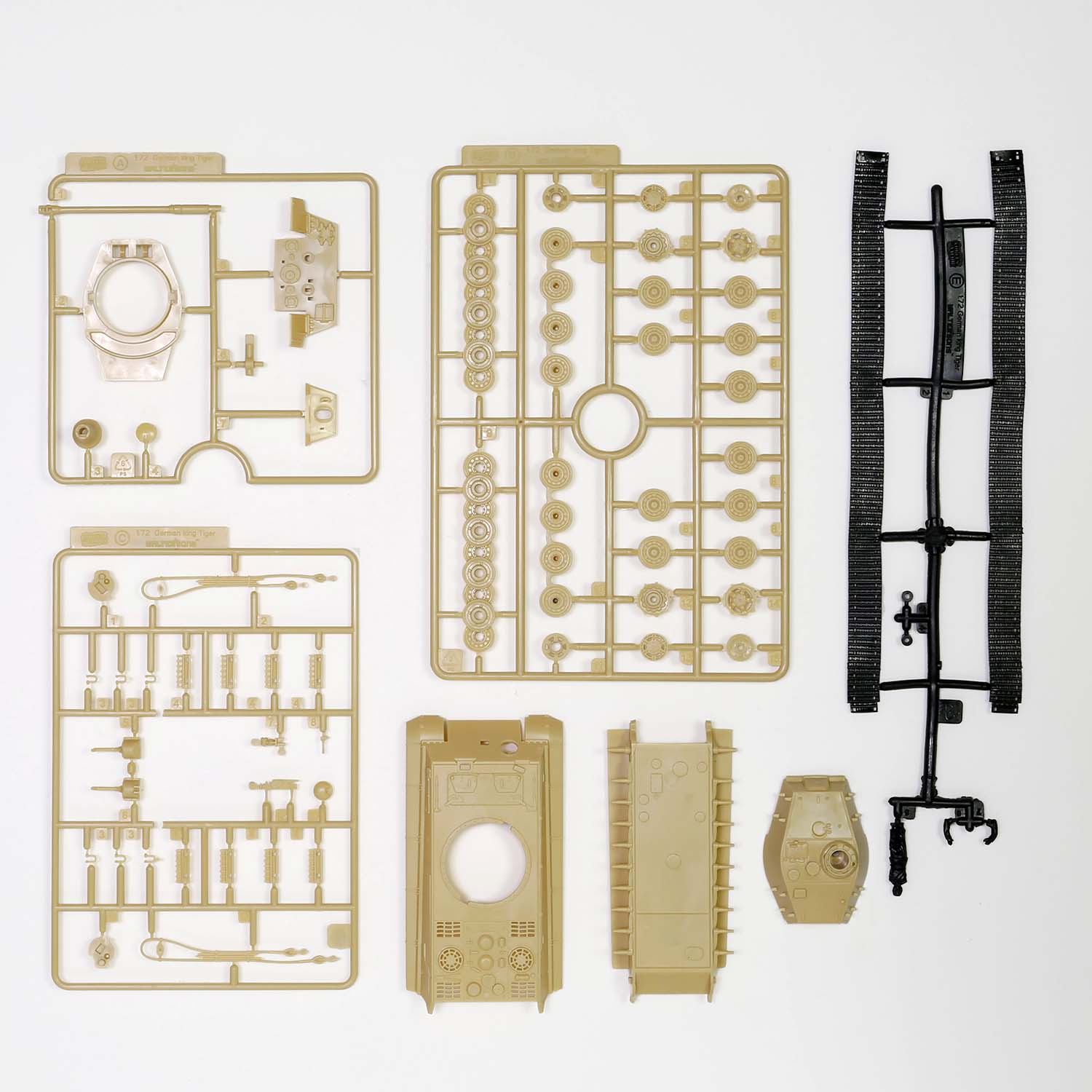 King Tiger tank (Henschel turret) Ardennes, December, 1944