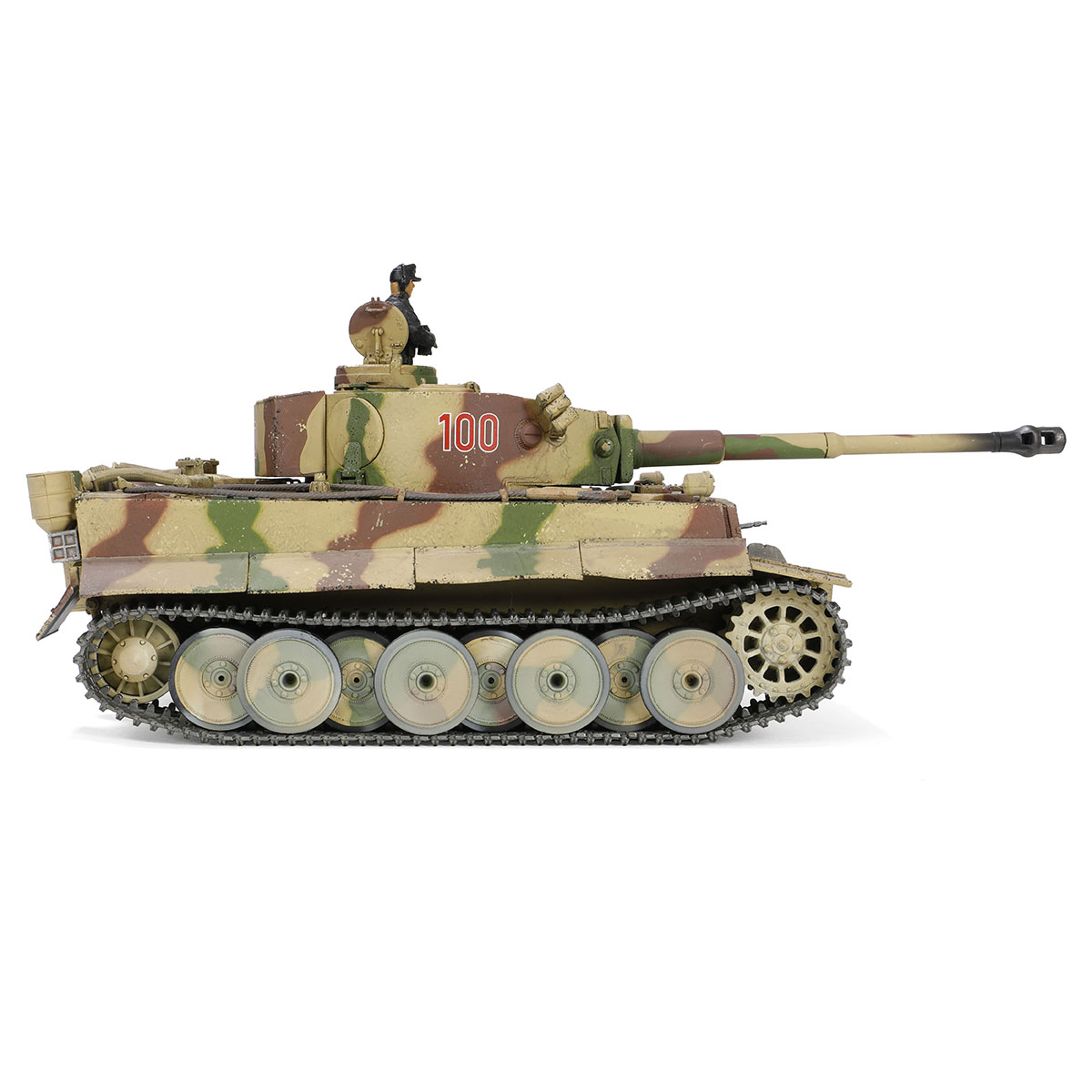 Sd.Kfz.181 PzKpfw VI Tiger Ausf. E heavy tank (Early production model) Schwere Panzerabteilung 505, No. 100, July 1943, Eastern front Kursk