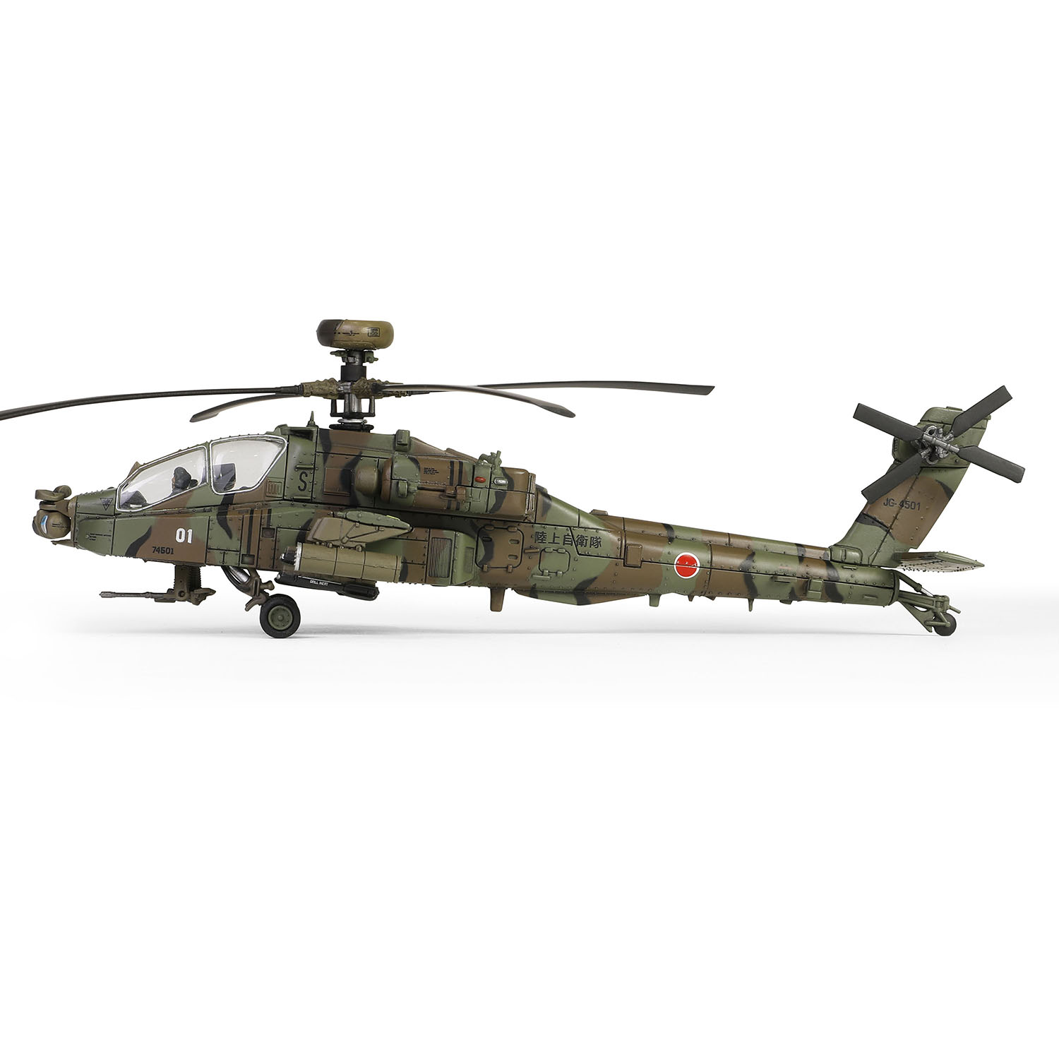 Boeing AH-64D Longbow Apache Attack Helicopter JGSDF Air Training School, JGSDF Camp Akeno, 2010, AH-64D #JG-4501