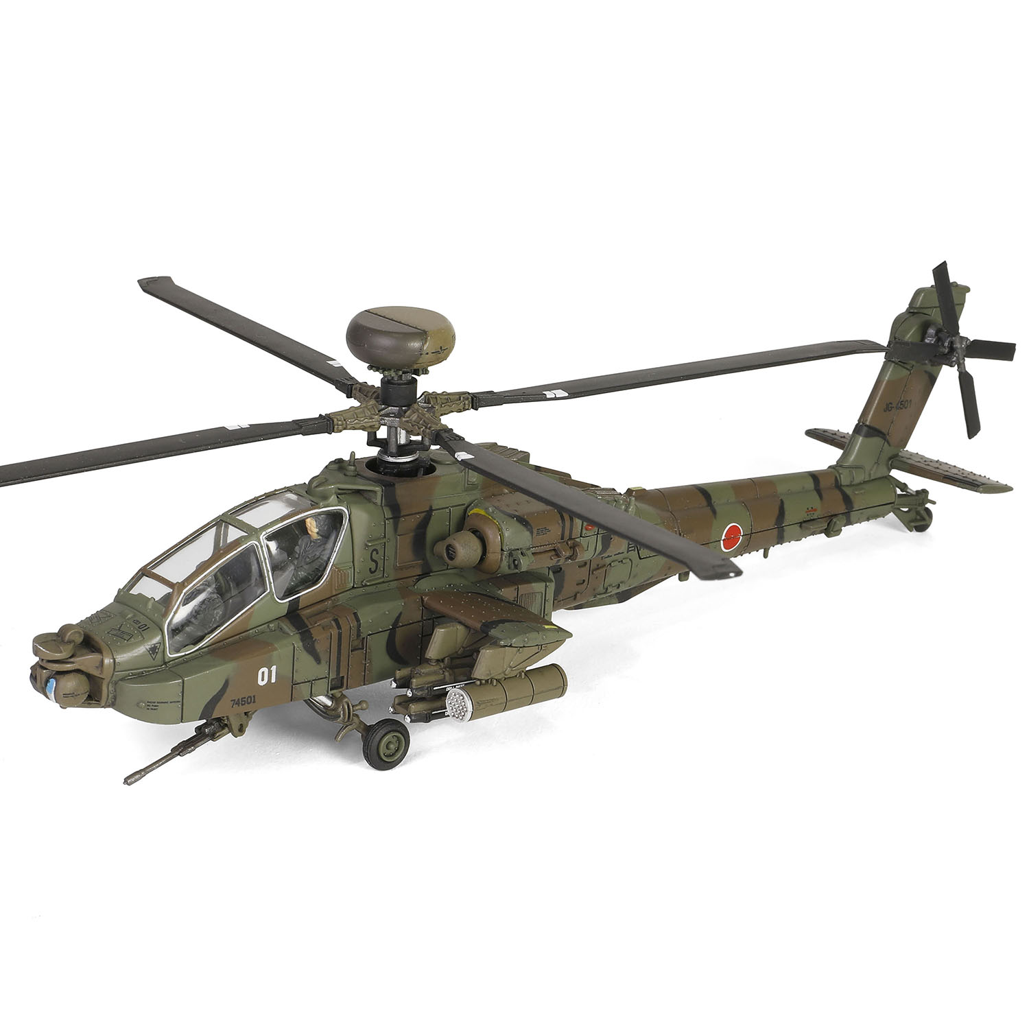 Boeing AH-64D Longbow Apache Attack Helicopter JGSDF Air Training School, JGSDF Camp Akeno, 2010, AH-64D #JG-4501