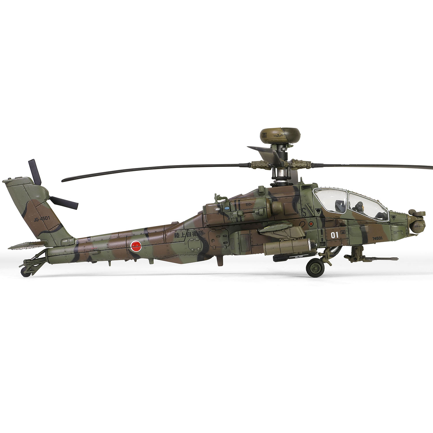 Boeing AH-64D Longbow Apache Attack Helicopter JGSDF Air Training School, JGSDF Camp Akeno, 2010, AH-64D #JG-4501