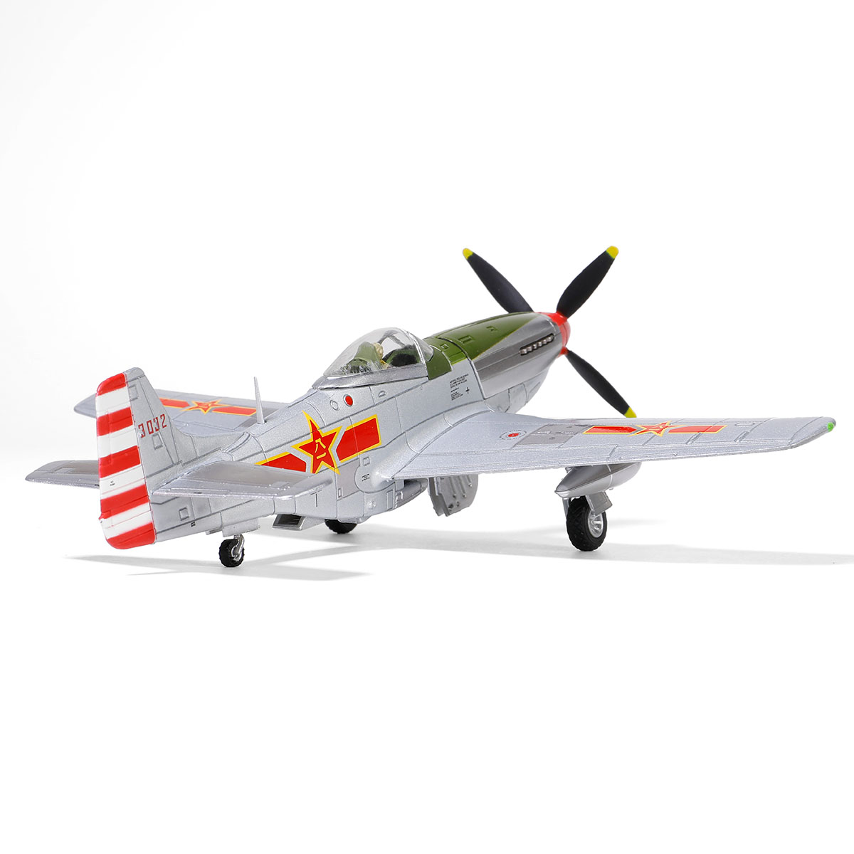PLA P-51D Mustang aircraft fighter 2nd Squadron, Air Combat Group, People's Liberation Army, Oct. 1st