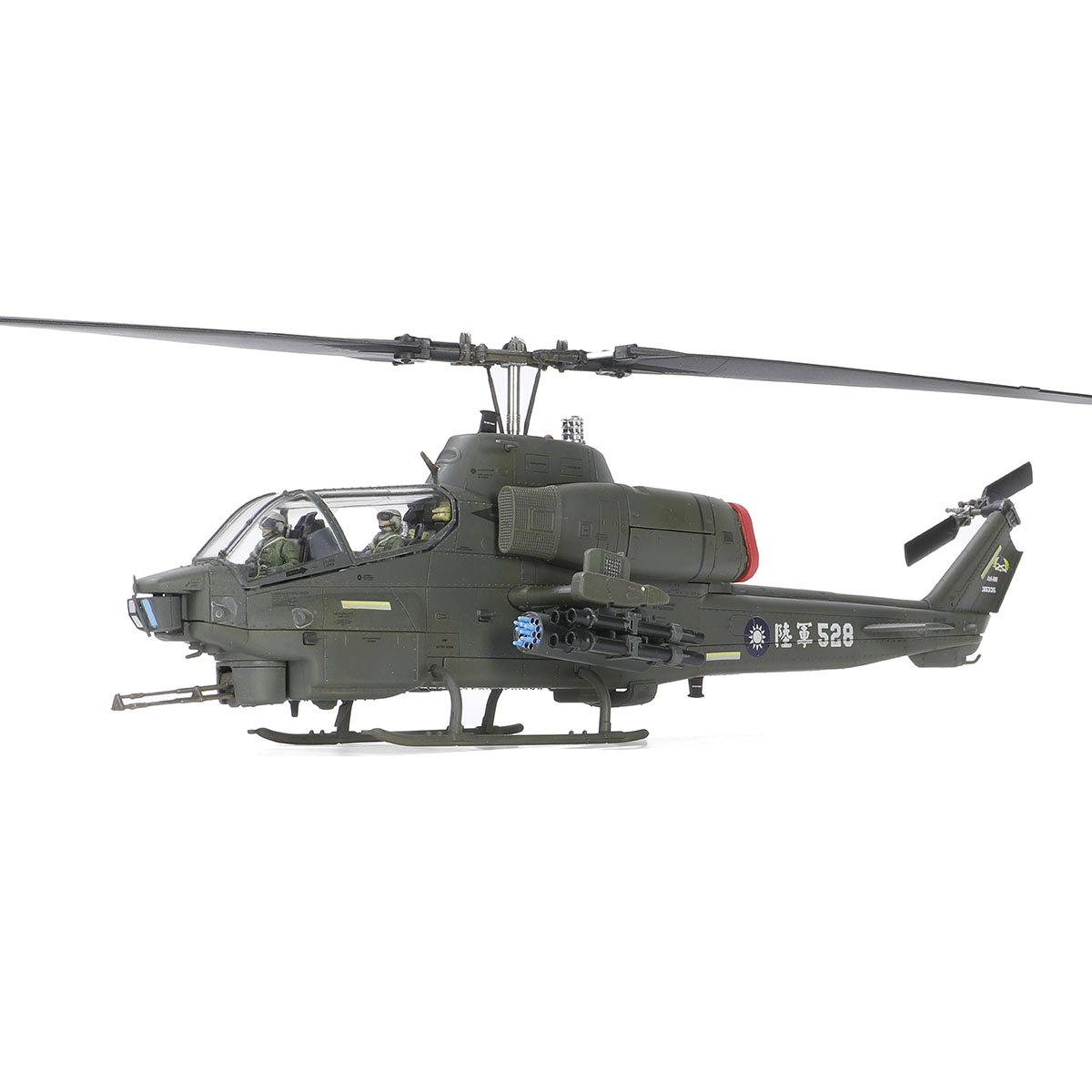 Bell AH-1W "Whiskey Cobra" attack helicopter (High visibility ver.) Tail number #528, 602nd Air Cavalry Brigade Attack Battalion, ROCA, Hsinchu Air Force Base Open Day, April