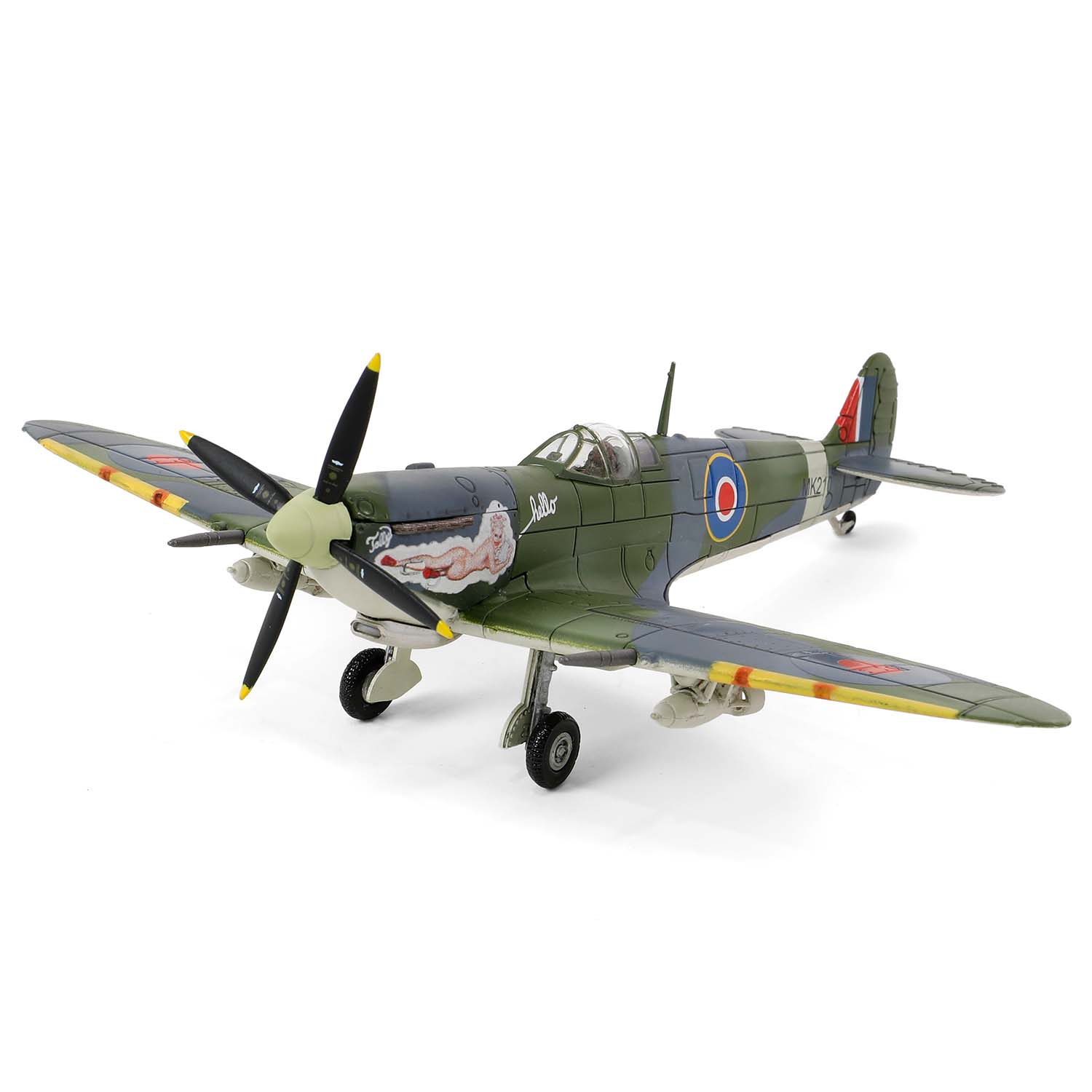 Supermarine Spitfire Mk.IX MK 210, "Tolly Hello" Guns Lundquist, Test Pilot for the USAAF (Long Range Experimental)