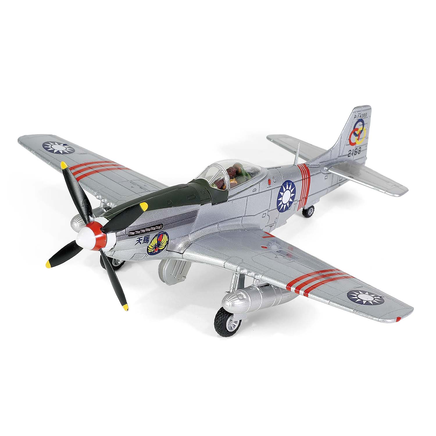 P-51D Mustang aircraft fighter 4th Fighter Group, Captain Hsu Hua Chiang, ROCAF (#P-14369, 2199)