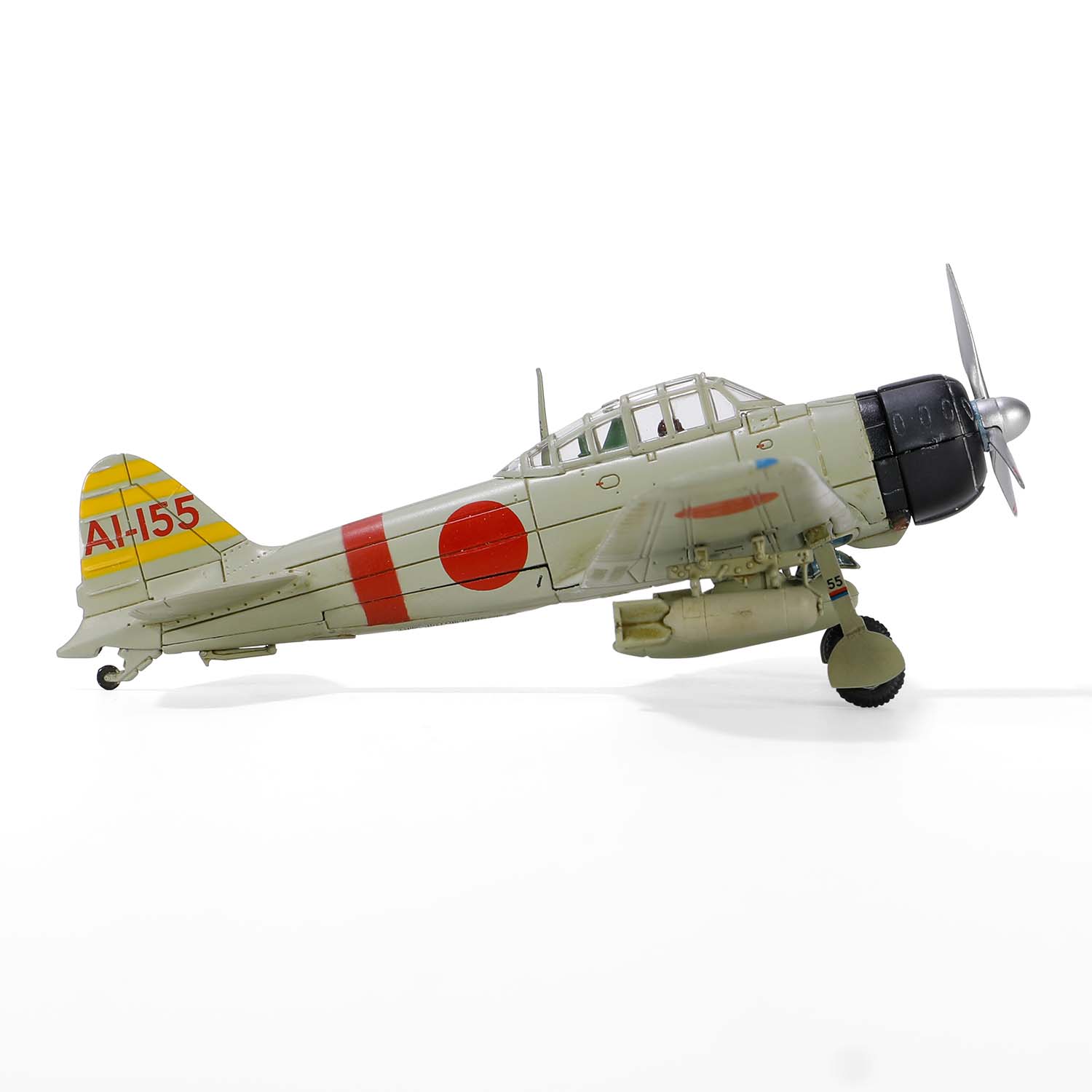 Mitsubishi A6M2b (Model 21) "Zero" 2nd Squadron, 1st section, No. 1 "Sigeru Itaya", AI-155, IJN Carrier Akagi, Pearl Habour