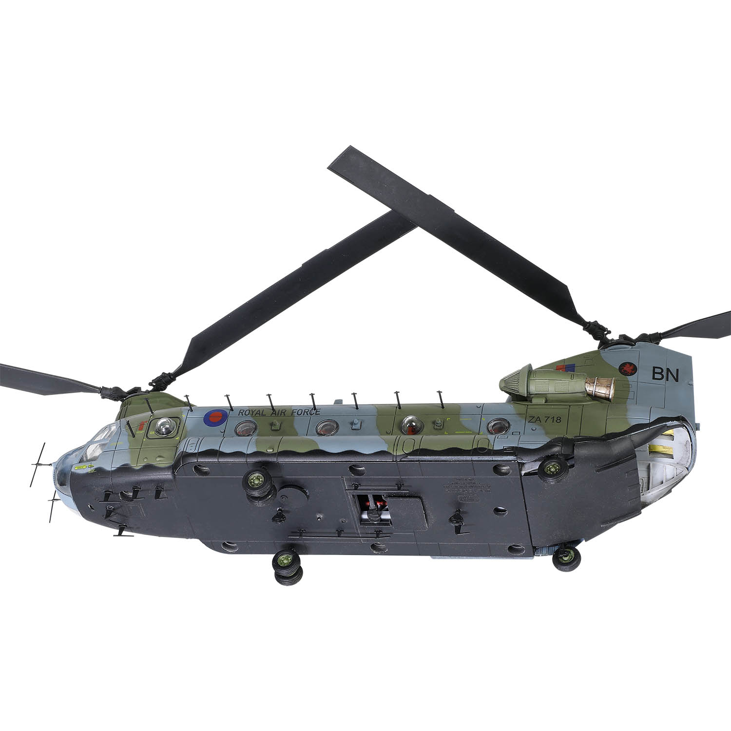 Boeing Chinook HC. Mk.1 helicopter Royal Air Force, #18 Squadron, Falklands Detachment