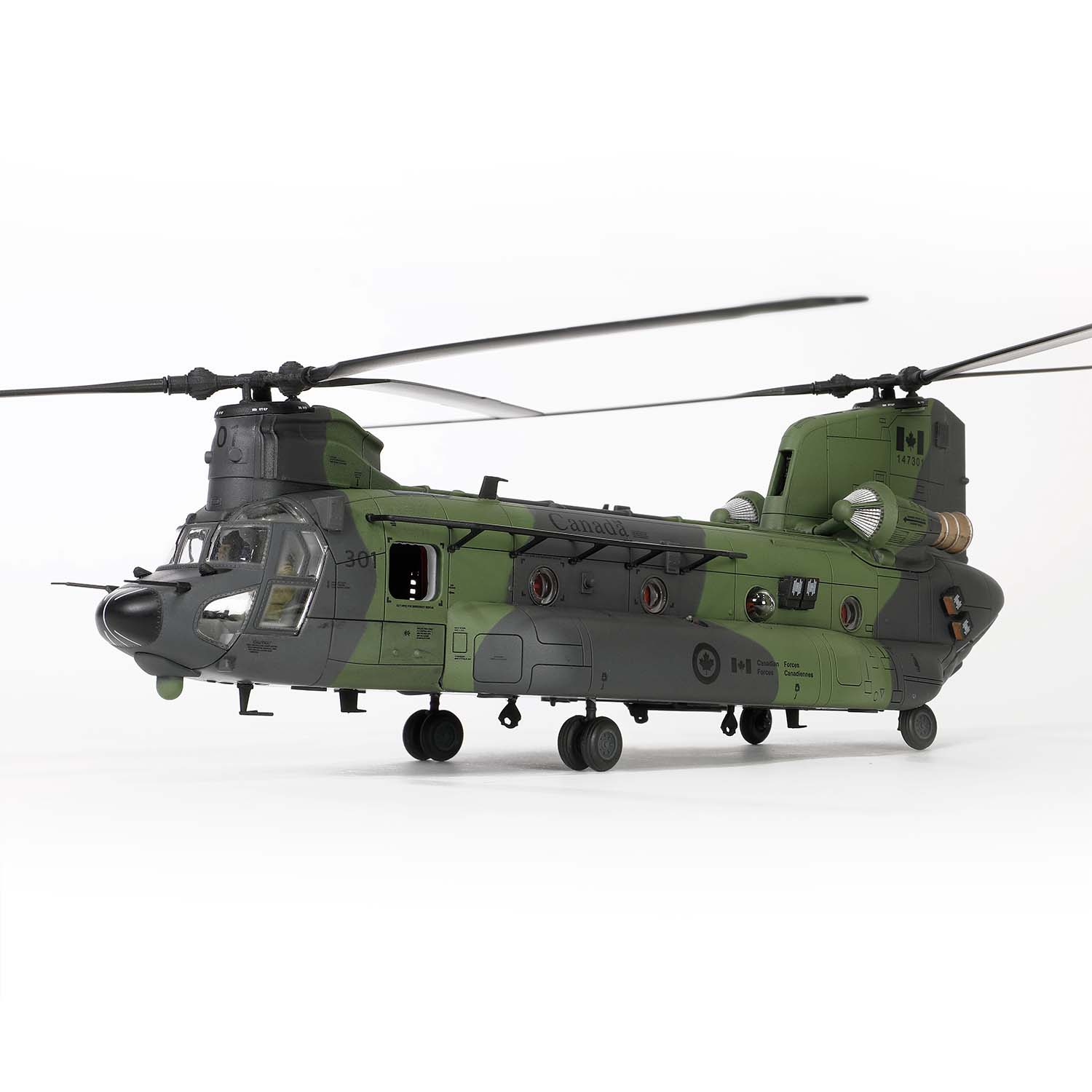 Boeing Chinook CH-147F helicopter Royal Canadian Air Force #147301, 450 Tactical Helicopter Squadron, Petawawa, Ontario