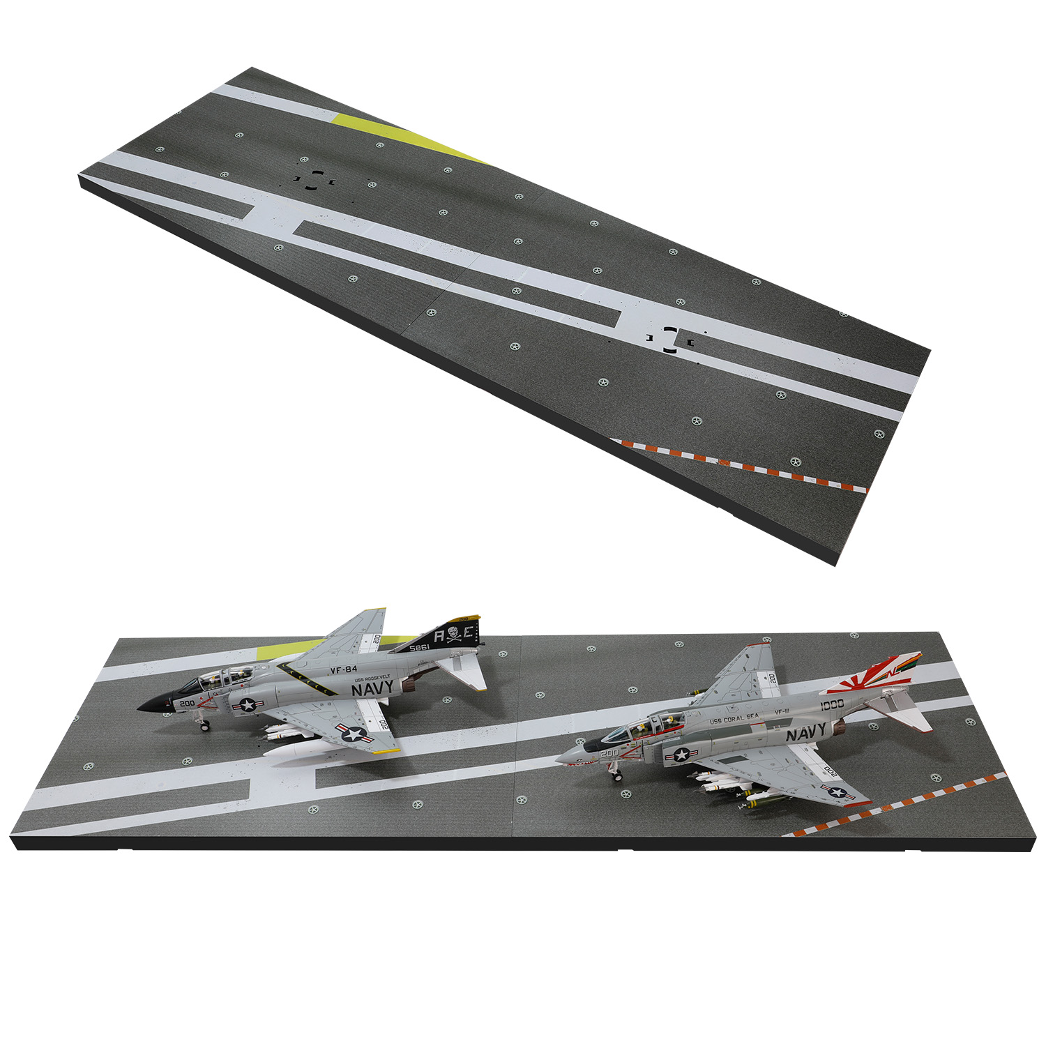 Boeing F-4J Phantom II VF-84 “Jolly Rogers”, USN, VF-84, USS Franklin D. Roosevelt (CVA-42), 1970