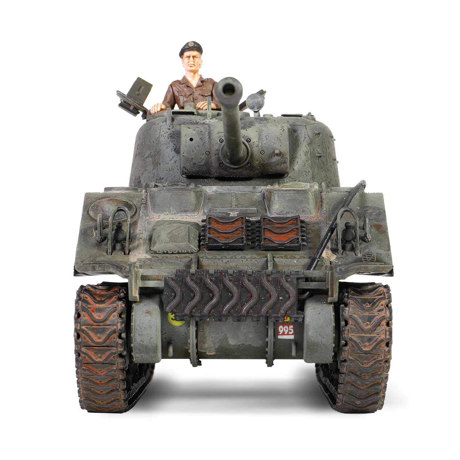 British Sherman Firefly Vc. 8th Armoured Brigade, 24th Lancer, 13/18th Hussars, Normandy 1944