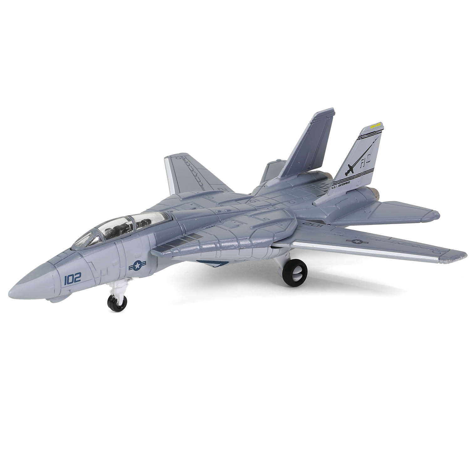 CVN-65 Enterprise deck + 4' Legendary F-14 Tomcat series Section #D deck + F-14A BuNo. 159437, VF-32 "The Swordsmen"