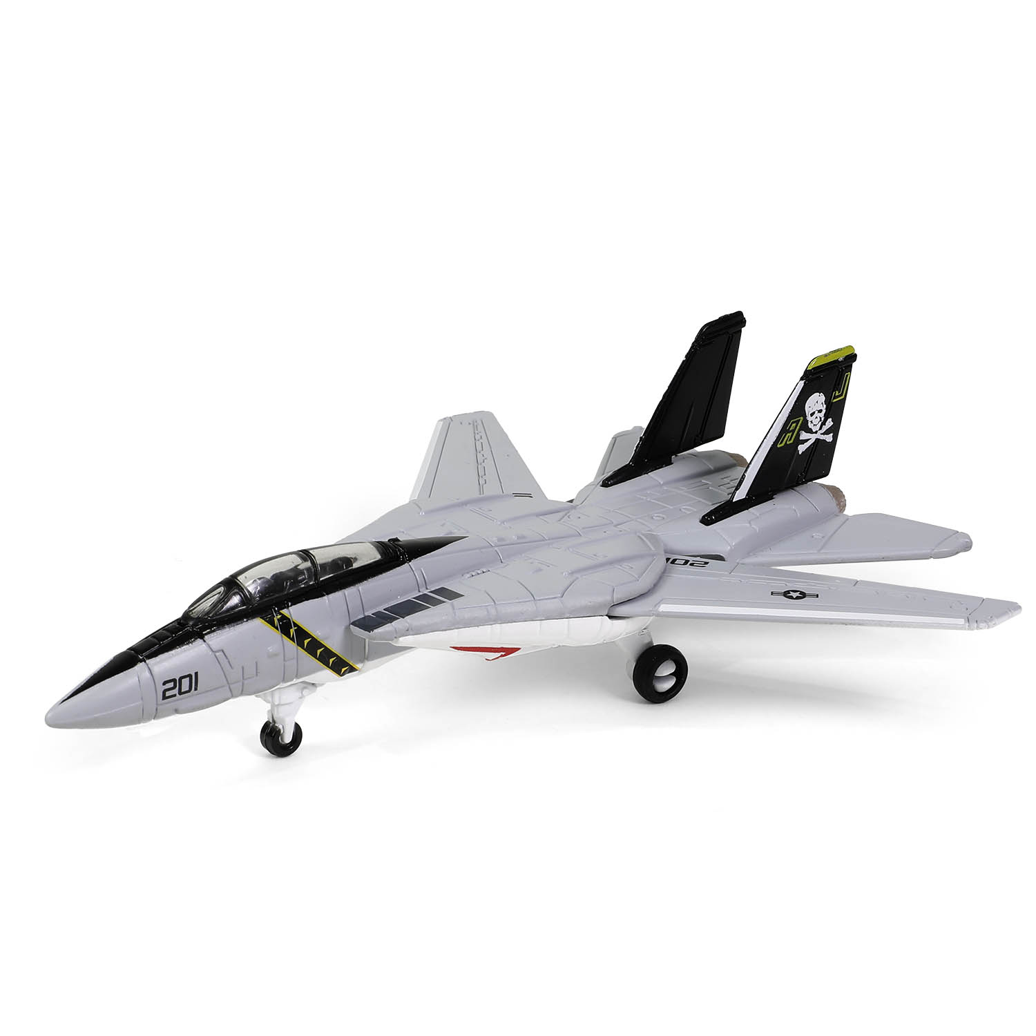 CVN-65 Enterprise deck + 4' Legendary F-14 Tomcat series Section #I deck + F-14B BuNo. 160390, VF-84 Jolly Roger, USS Nimitz, Mediterranean, 1978