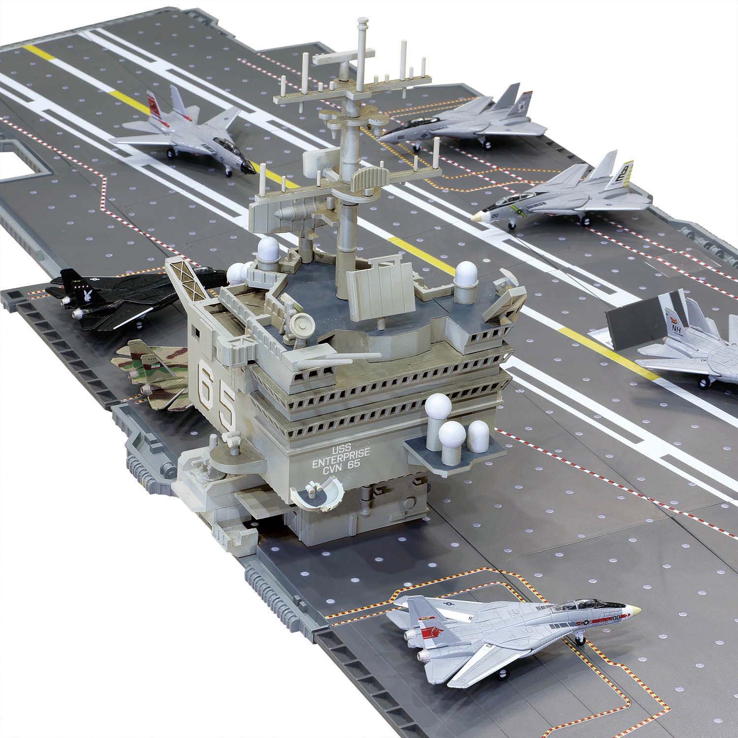 CVN-65 Enterprise deck commander bridge 1982 overhauled version