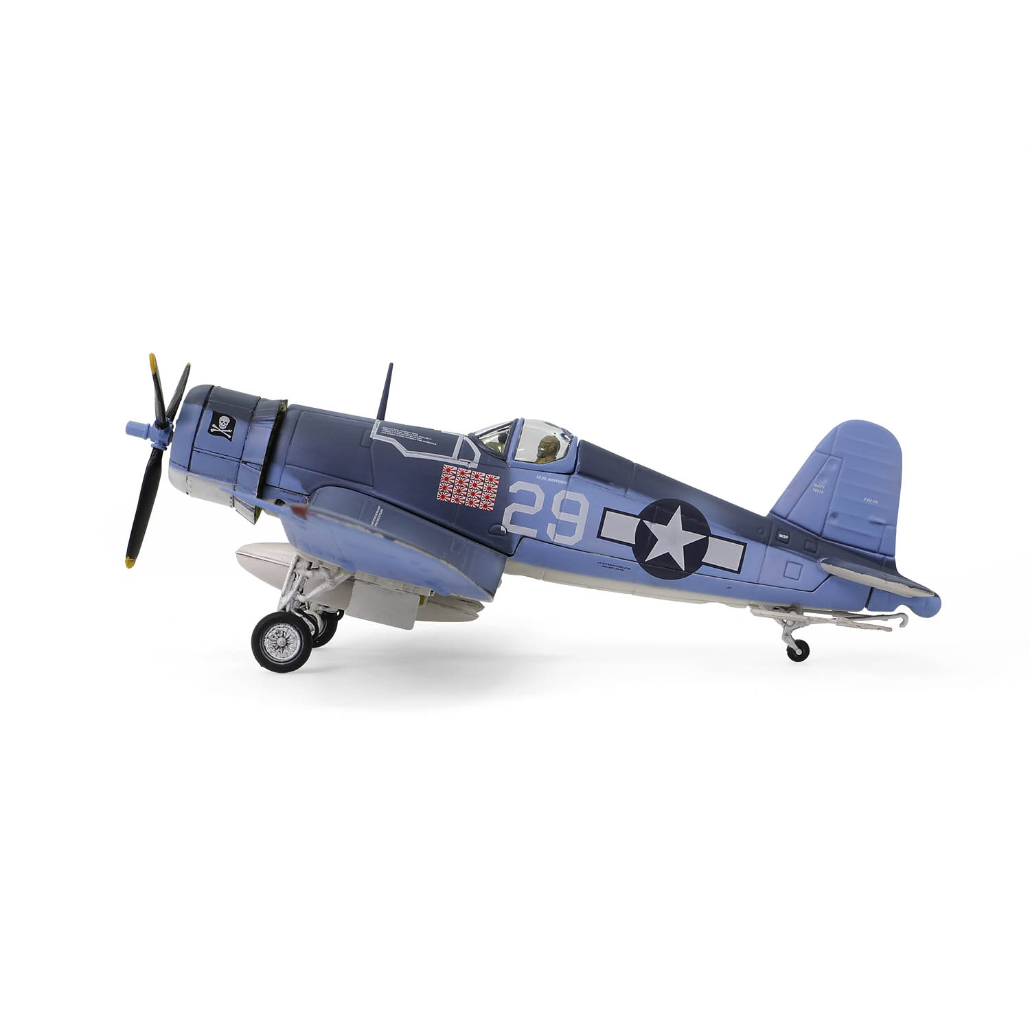 Vought F4U Corsair USMC VF-17 Sqn, 'Lt. Ira C. Kepford', "Jolly Rogers", 1944