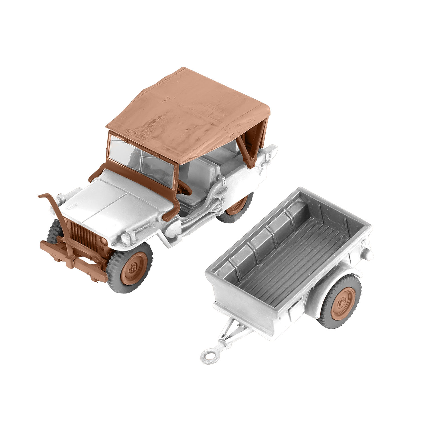 Die Cast Metal Jeep & TruckBed Body  